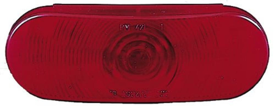 6.5-Inch Oval Peterson Manufacturing Red Stop Turn and Tail Light