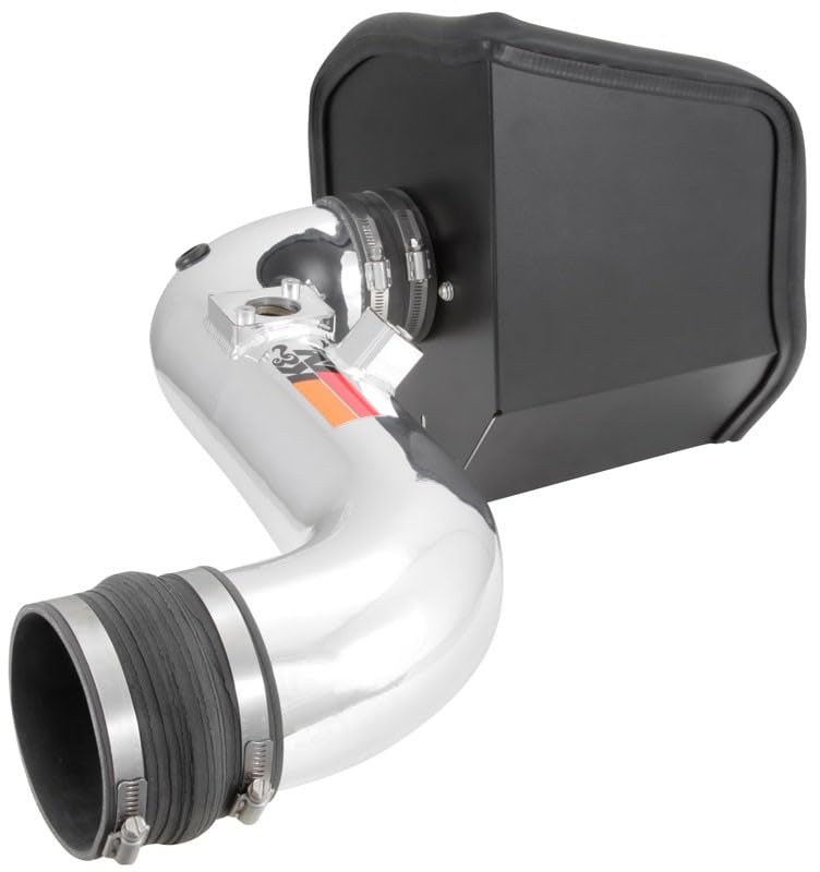 Cold Air Intake System K&N: High-Flow Air Filter, Increase Performance & Towing: Compatible with 2011-2014 Chevrolet/GMC: Silverado 2500 & 3500, Sierra 2500 & 3500, 77-3077KP