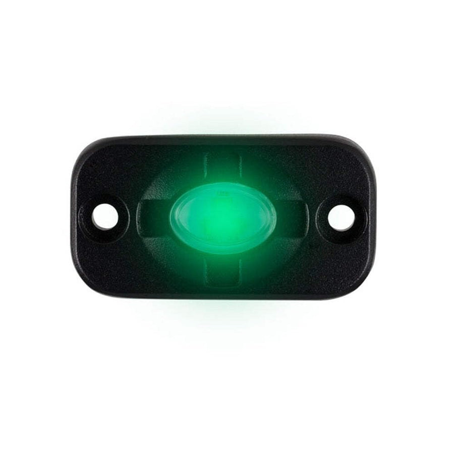HE-TL1G Heise LED Lighting Systems 1.5-Inch by 3-Inch Aux Lighting Pod (Green)