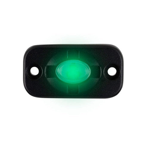 HE-TL1G Heise LED Lighting Systems 1.5-Inch by 3-Inch Aux Lighting Pod (Green)