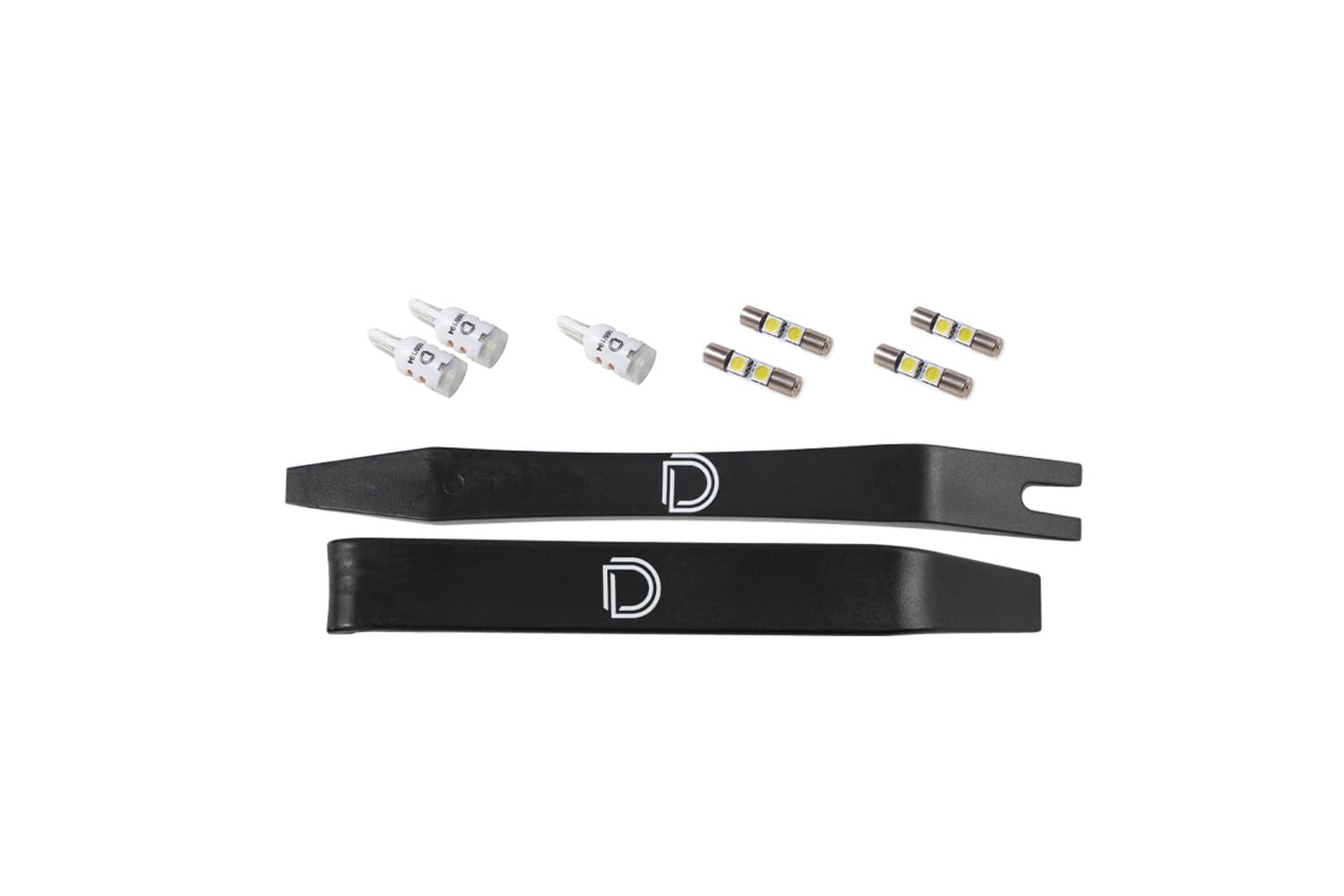 Diode Dynamics interior bulb pack LED compatible with Ford Ranger 2019-2026, Stage 1
