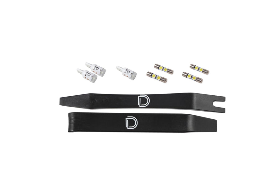 Diode Dynamics interior bulb pack LED compatible with Ford Ranger 2019-2026, Stage 1