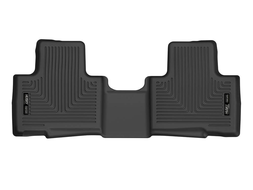 Husky Liners Floor Mats X-act Contour | Fits 2020-2024 Toyota Highlander | 2nd Row, 1-pc Black - 55891