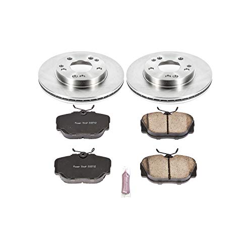 Power Stop Autospecialty KOE6677 Front Replacement Brake Kit-OE Brake Rotors & Ceramic Brake Pads