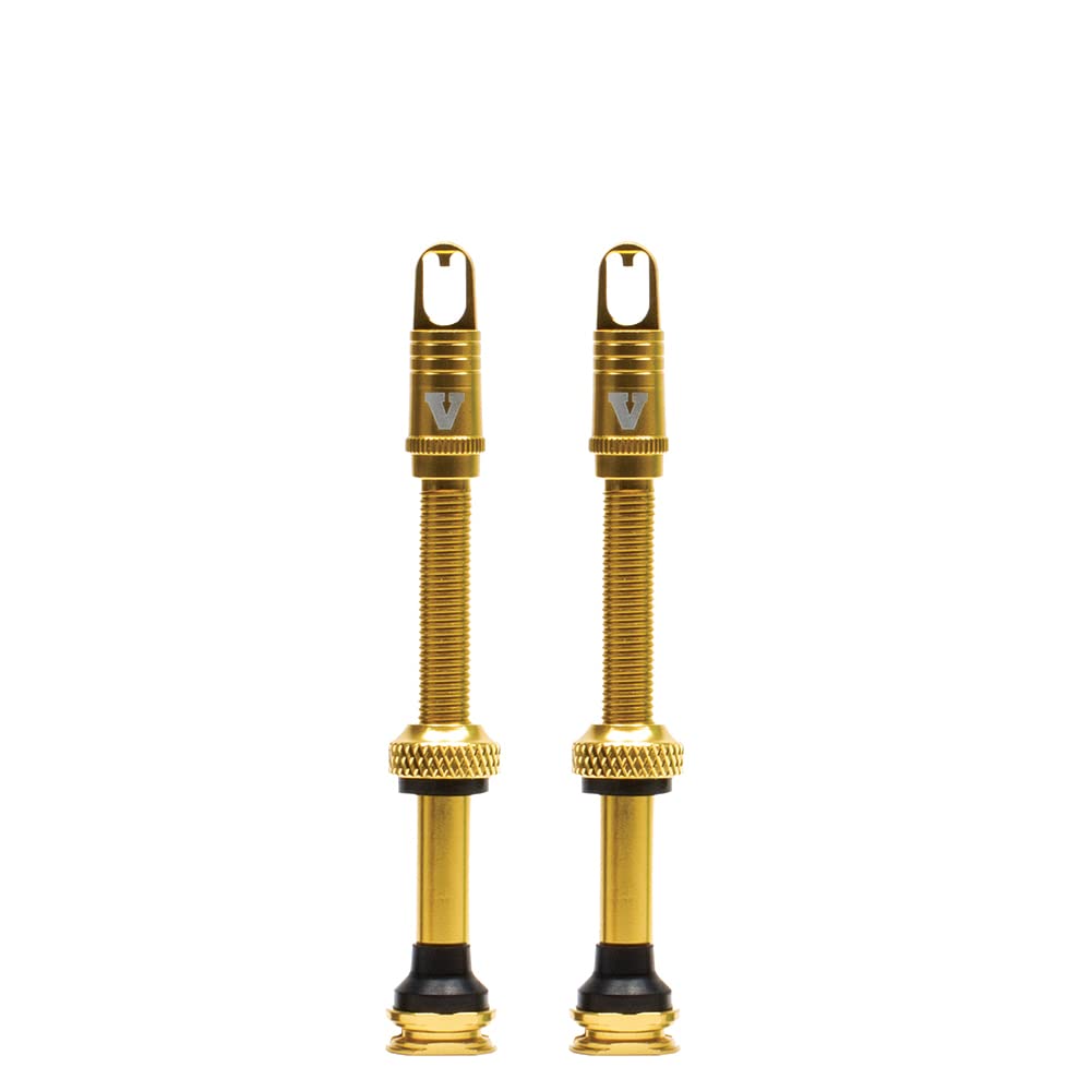 60mm TLC Tubeless Valve Stem – Gold