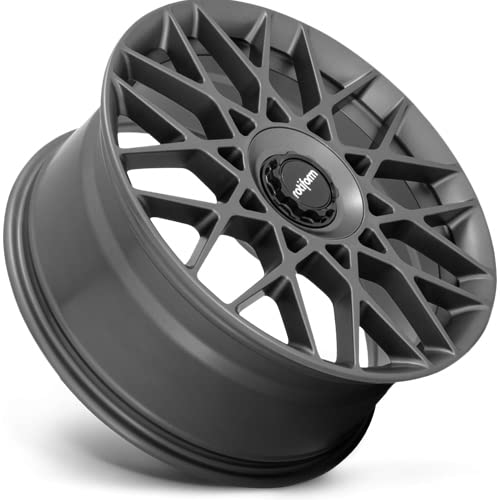 R166 Rotiform 19X8.5 5X4.25/4.5 ANTHRACITE 35MM - R166198502+35A
