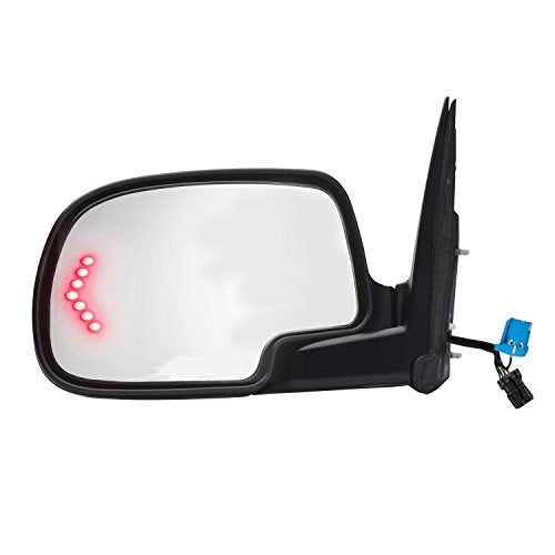 Mirror Passenger Side for Escalade, Avalanche, Silverado, Suburban, Tahoe, Sierra, Yukon, Denali/XL, Silverado/Sierra Classic, PTM, Arrow Signal, Memory, Power Fold, Heated Power (62166G)