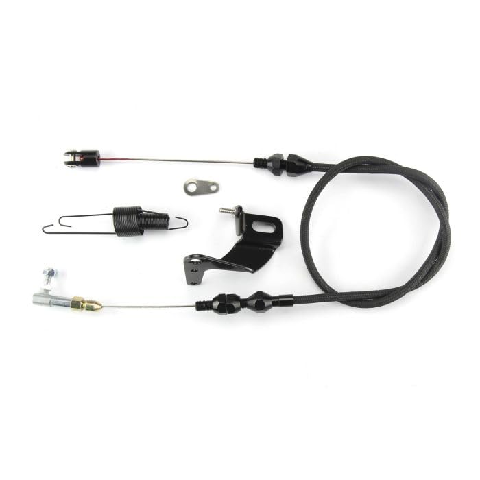 36" Universal Throttle Cable Lokar XDP-1000U36 Black Housing