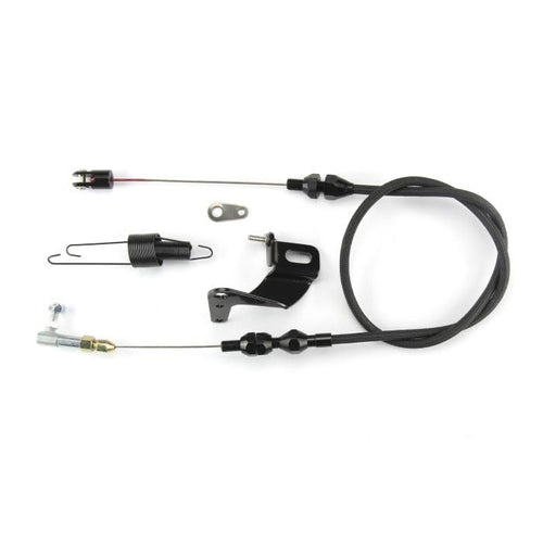 36" Universal Throttle Cable Lokar XDP-1000U36 Black Housing