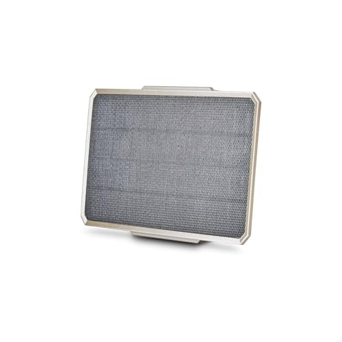 Moultrie - Power Pack Solar Panel - 3.4W - Gen 2 Solar Panel with Battery for Trail Cameras and Deer Feeders - 7.2v, 3350mAh