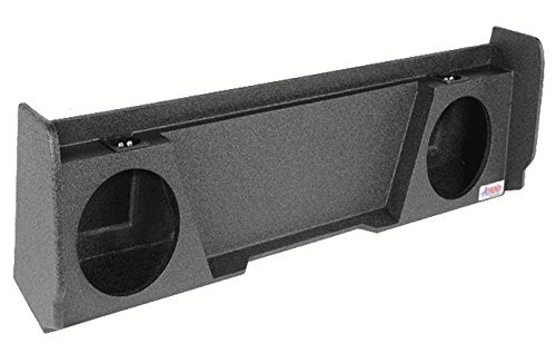 Atrend A142-10 10" Dual Down Fire 2007 - UP GM Extended Cab Subwoofer Box Bedliner Finish