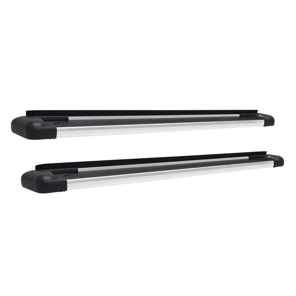 27-65760 Westin SG6 Aluminum Polished Running Boards Pair 83 in (Required Mounting Kit Sold Separately)