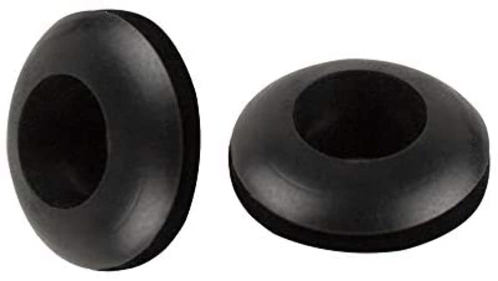 Metra Rubber Grommets InstallBay 1/4In Id - 100 Bag, Black