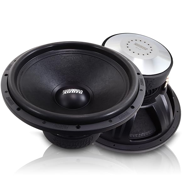 U-18 v.2 D4 Sundown Audio 18" Subwoofer – 2000W RMS/4000W Peak, Dual 4-Ohm, 3" Aluminum VC, 30mm Xmax, Heavy-Duty Cast Frame, High Excursion SPL Subwoofer, 88.9dB Sens.