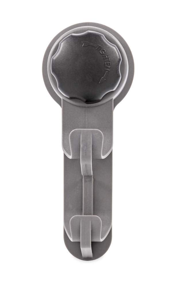 44027 Camco Mechanical Suction Cup Hook for RV Surfaces, Black
