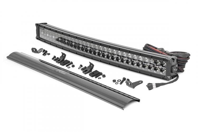 30" Rough Country Black Series DRL LED Grille Kit for 14-20 4-Runner - 70787