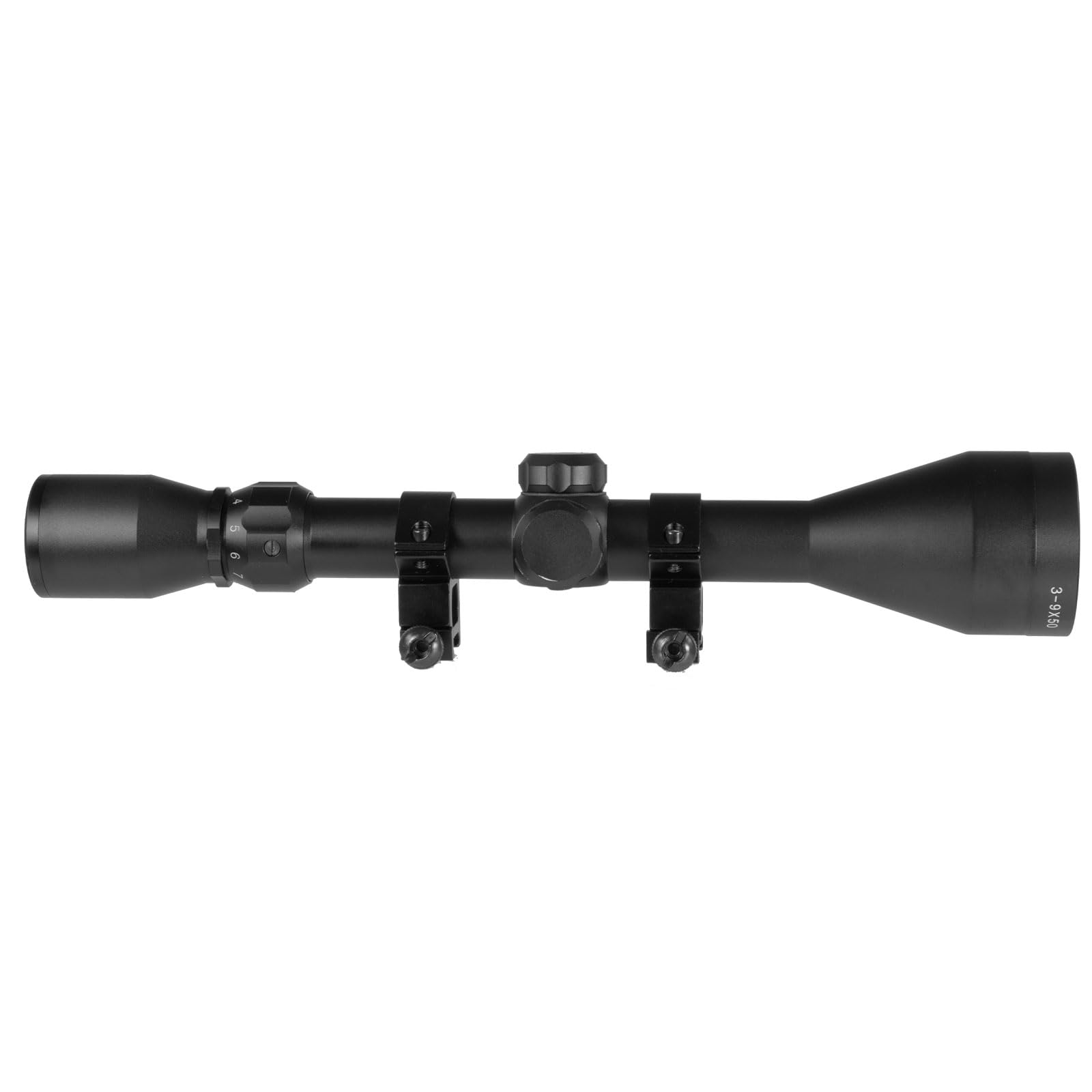 BUCKLINE TRUGLO Hunting Rifle Scope, 3-9 x 40mm, Duplex BDC Reticle (TG85395XB), Black