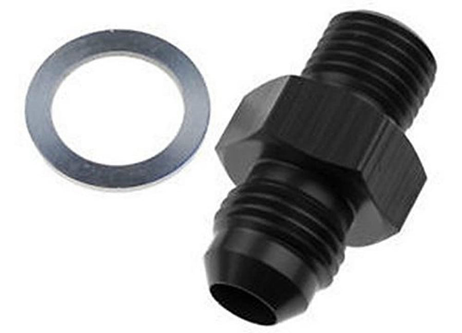 Performance Red Horse 8262-06-04-2 Male Flare To 1/4" Transmission Fitting, 2 Piece