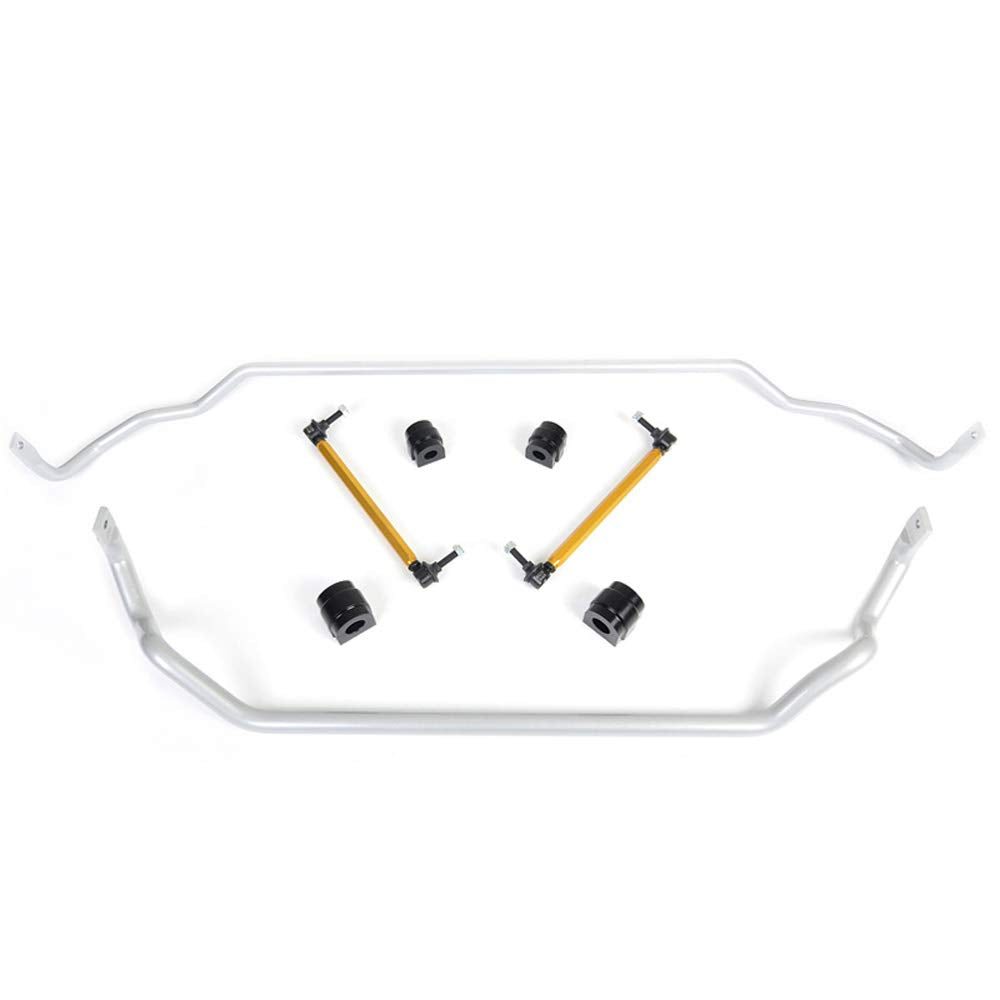 Whiteline Front and Rear Sway Bar Vehicle Kit BBK004; Fits BMW 325i 05-11