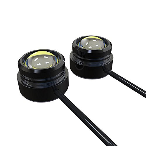 2PC Spec-D Tuning LED-EAGLE12WH 3W Eagle Eye LED Car Motor DRL Daytime Running Backup Tail Bulb Light White