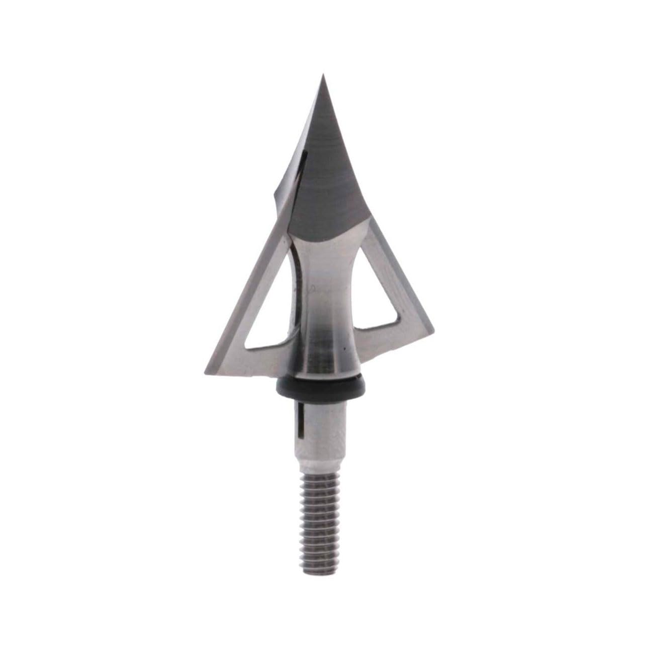 TITANIUM X TRUGLO Large Game 2 Blade 100 Grain Fixed-Blade Crossbow Broadhead Grade 5 Titanium Ferrule Stainless Steel Blades
