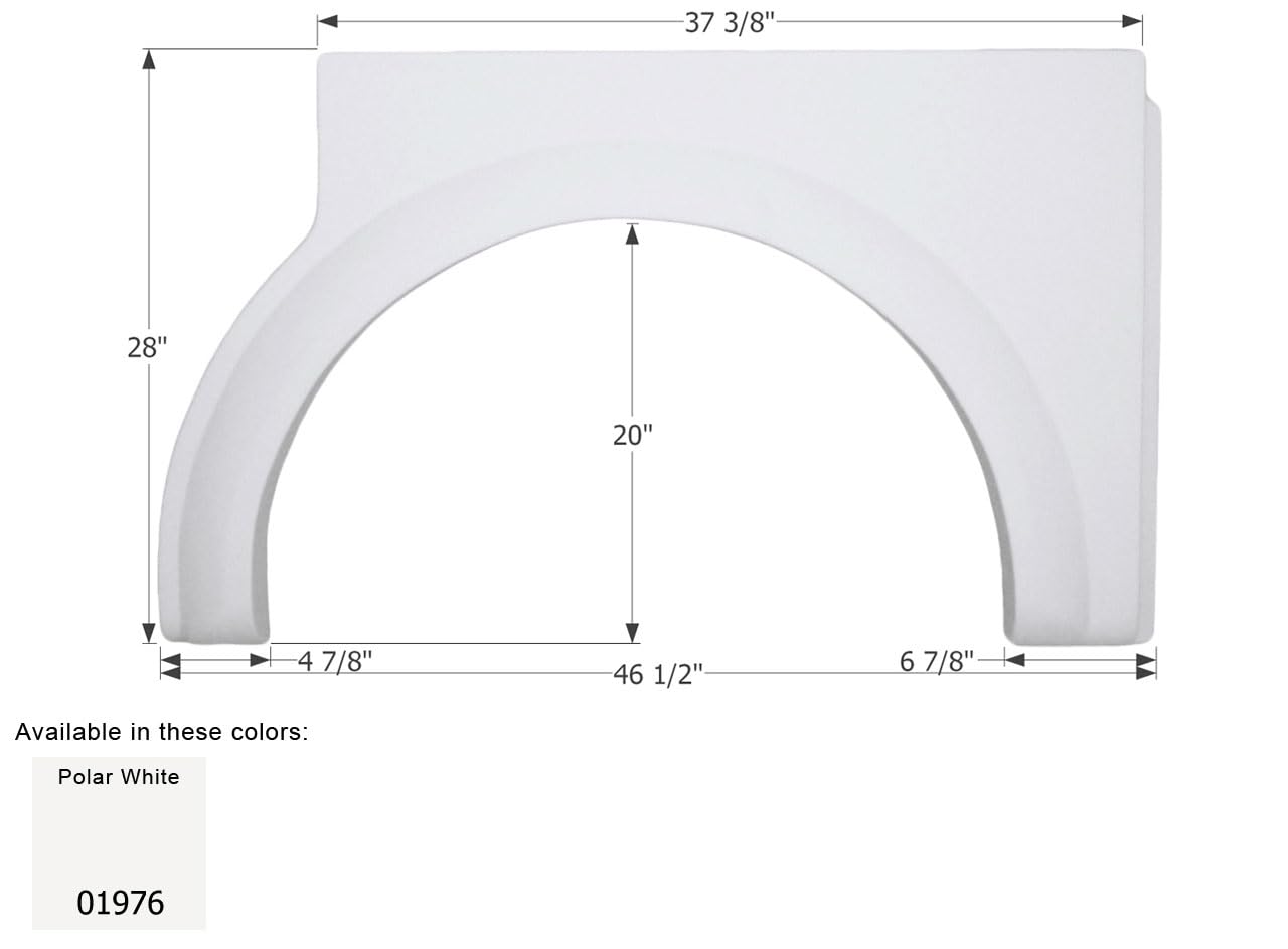 Fender Skirt ICON, Single, Damon, FS1975, Unpainted, LH