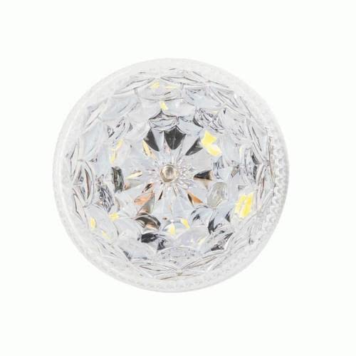 2 Inch Round Heise Marker/Clearance Light - White, Round Marker/Clearance Light (HE-TR2003)