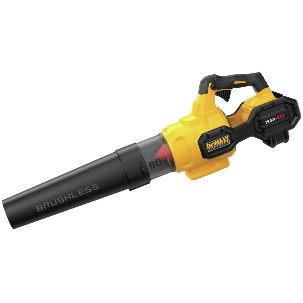 60V MAX* DEWALT FLEXVOLT Leaf Blower, Cordless, Handheld, 125-MPH, 600-CFM, Tool Only (DCBL772B)