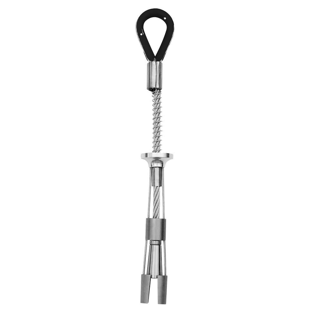 A510010 Werner 1in Reusable Concrete Anchor, 10,000 pounds, Silver/Blue