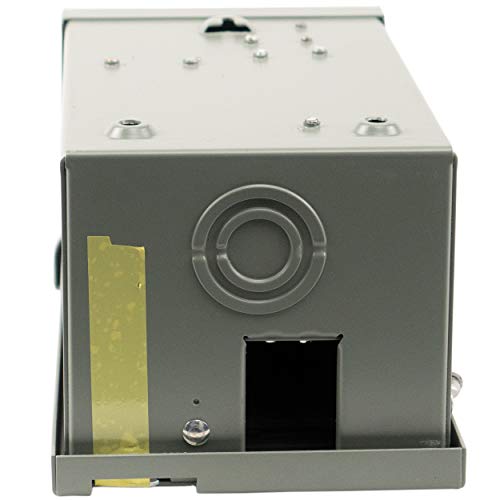 30 Amp Power Outlet Box with Breaker, Grey Connecticut Electric Parallax Power Supply (CESMPSC13-HR)