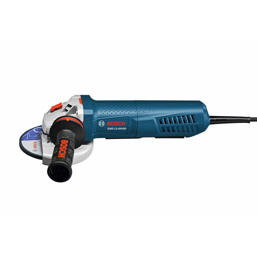 Bosch 5 In. Angle Grinder GWS13-50VSP Variable Speed with Lock-On Paddle Switch