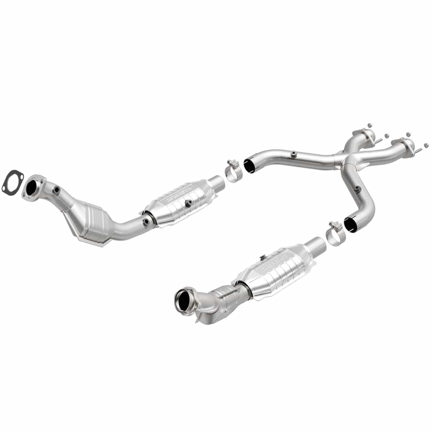 MagnaFlow 51848 Exhaust Products Large Stainless Steel Direct Fit Catalytic Converter