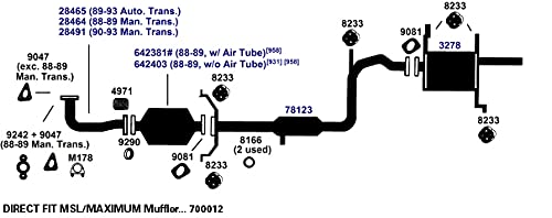 Manifold AP Exhaust 4971 Spring