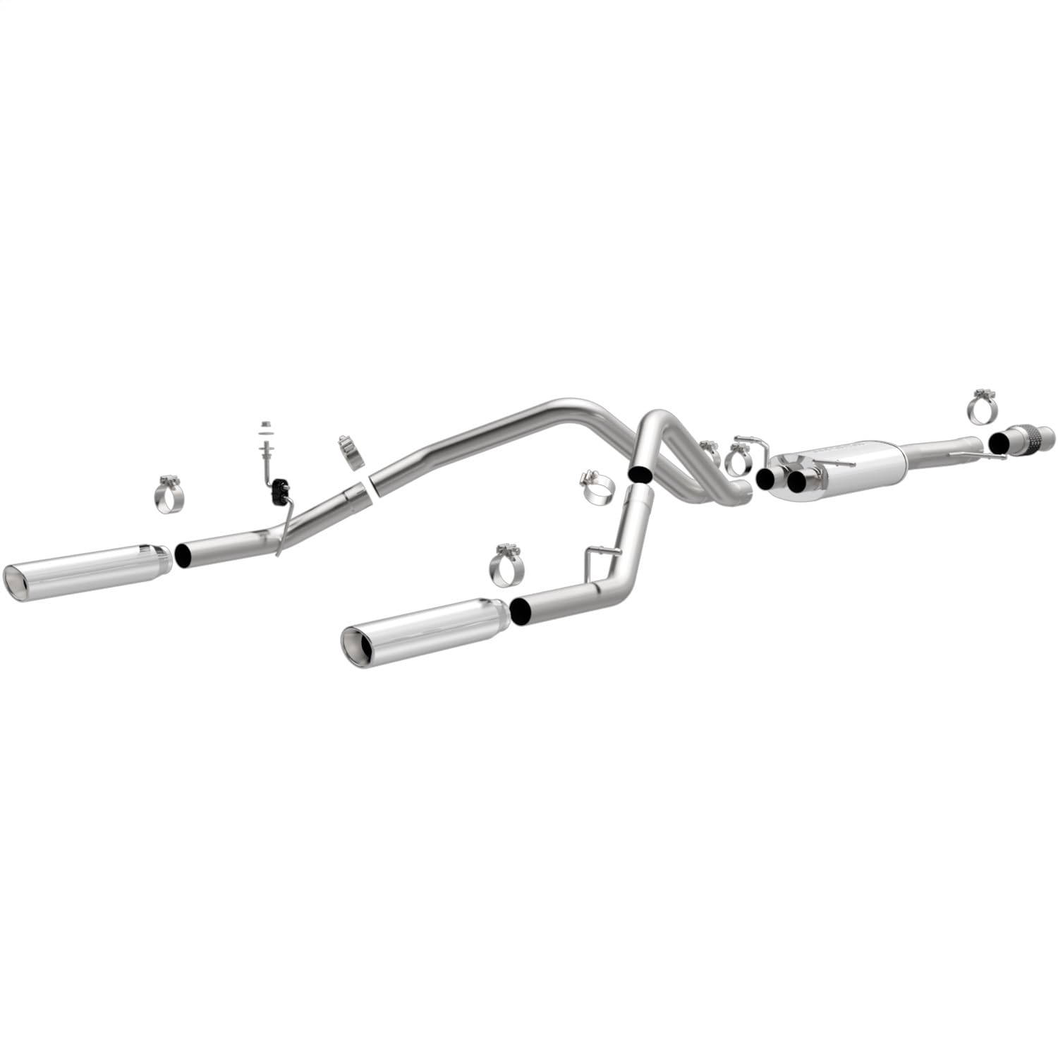 Cat-Back Exhaust Magnaflow 15278 14 Chev Silverado V8 5.3L Polished