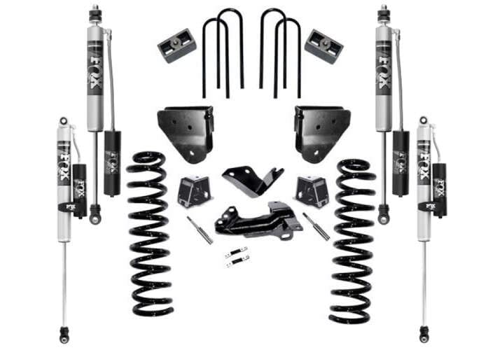 SUPERLIFT SUSPENSION RealTruck 4" Lift Kit for Ford F-250/F-350 | Complete Lift Kit with Fox 2.0 Reservoir Shocks | K796FX | Fits 2005-2007 Ford F-250 / F-350 4WD Diesel