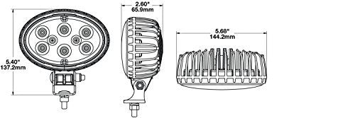 Lamp J.W. SPEAKER w/PE12015792,Blk,Flood,12/32V