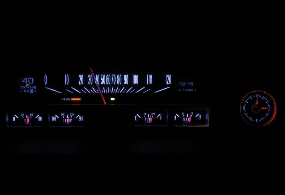 RTX Gauge Instrument System Dakota Digital Compatible with Cadillac 1960 RTX-60C-CAD-X