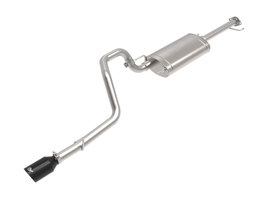 Vulcan Series aFe POWER 49-36048-B 2-1/2 IN 304 Stainless Steel Cat-Back Exhaust System w/Black Tip, fits Lexus GX 460 10-21 V8-4.6L