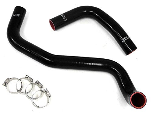 Black HPS 57-1302-BLK-1 Silicone Radiator Coolant Hose Kit