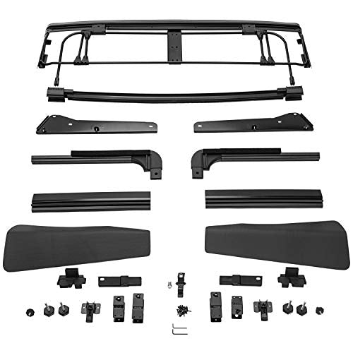 Voyager Top Rugged Ridge Black Diamond S.Cloth, Tinted Window | 13860.35 | Fits 2007-2018 Jeep Wrangler JK