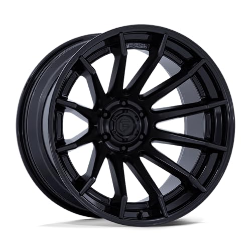 FUEL OFF-ROAD 22X12 FC403 BURN 5X5.0 4.77-44mm MATTE BLACK WITH GLOSS BLACK LIP - FC403MX22125044N
