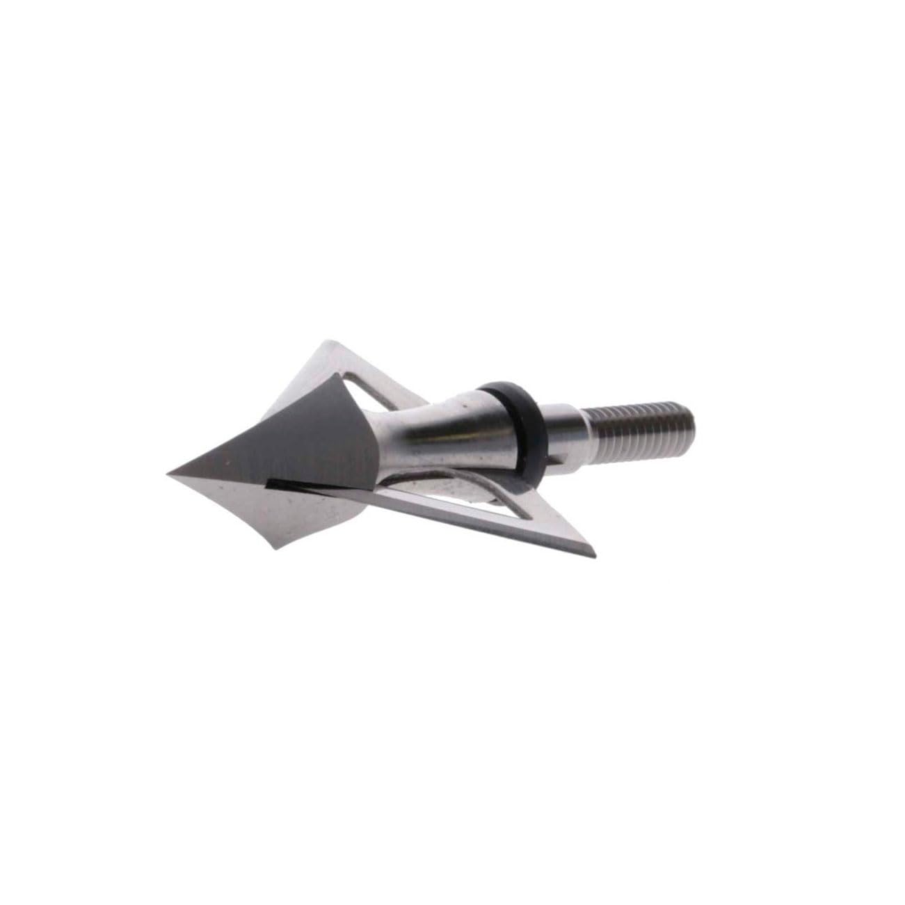 TITANIUM X TRUGLO Large Game 2 Blade 100 Grain Fixed-Blade Crossbow Broadhead Grade 5 Titanium Ferrule Stainless Steel Blades