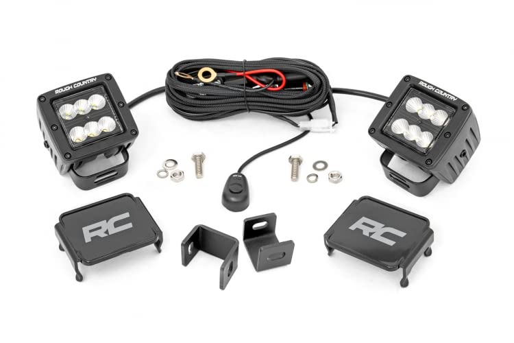 Rough Country 2" Ditch Light Kit for Toyota Tundra (2022-2024) - Beam Flood