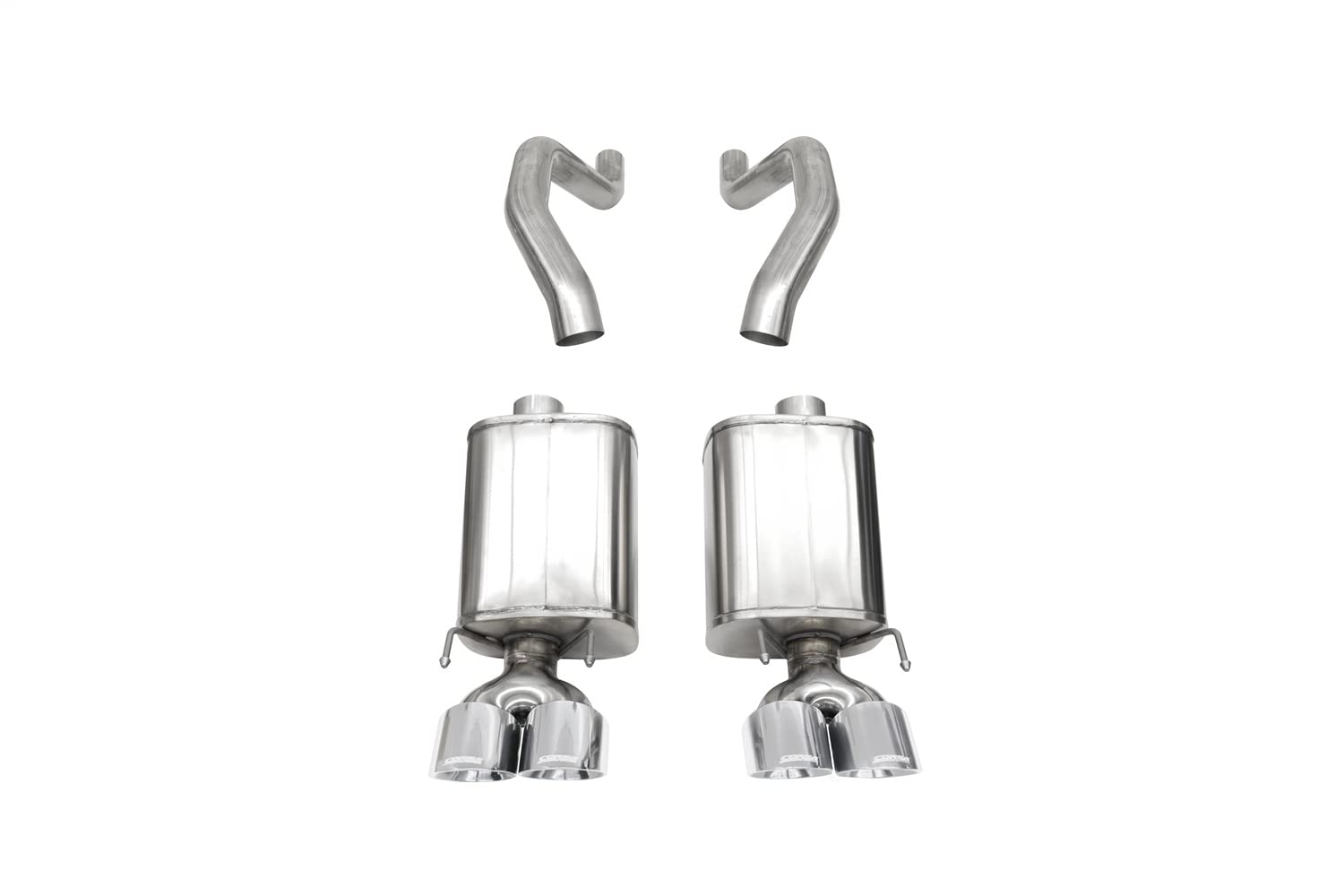 Xtreme™ Corsa 21077 - 304 SS Axle-Back Exhaust System with Quad Rear Exit