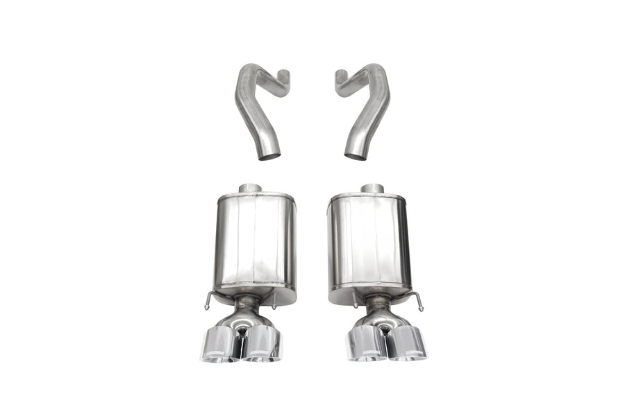 Xtreme™ Corsa 21077 - 304 SS Axle-Back Exhaust System with Quad Rear Exit