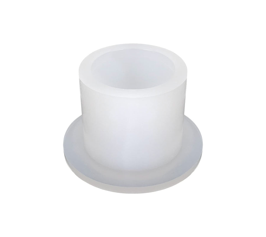14805 ICON Spin Fitting, Non-Threaded Inlet Boss, 1-1/2" OD x 1-1/8" ID x 1-3/16" Long, White
