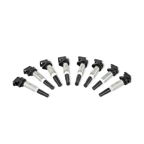 Mishimoto Compatible Ignition Coil With BMW M54, N20, N52, N54, N55, N62, S54, S62 2002+, Set of 8