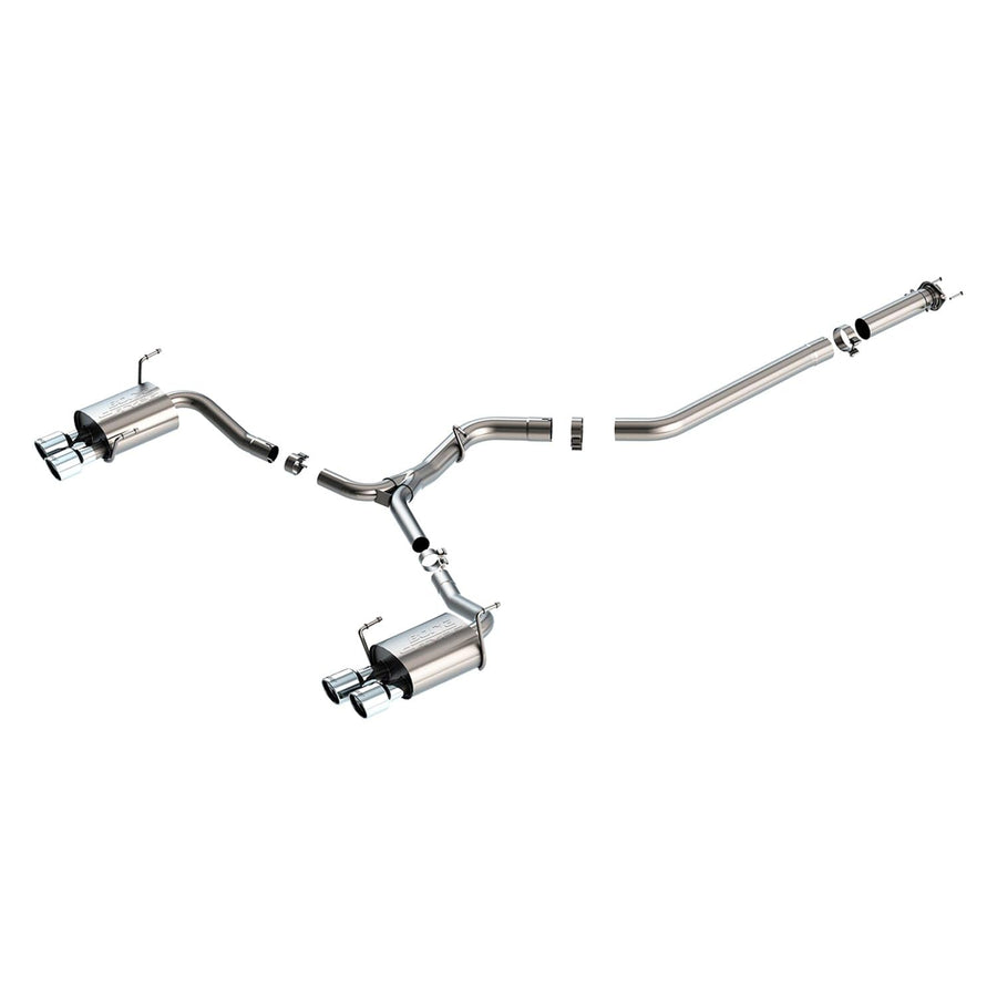 2022 Subaru WRX 2.4L Turbo AT/MT AWD Borla S-Type Catback Exhaust Polished Tips (140907)