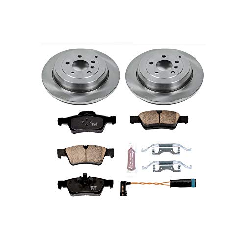 Power Stop Autospecialty KOE4638 Rear Replacement Brake Kit-OE Brake Rotors & Ceramic Brake Pads