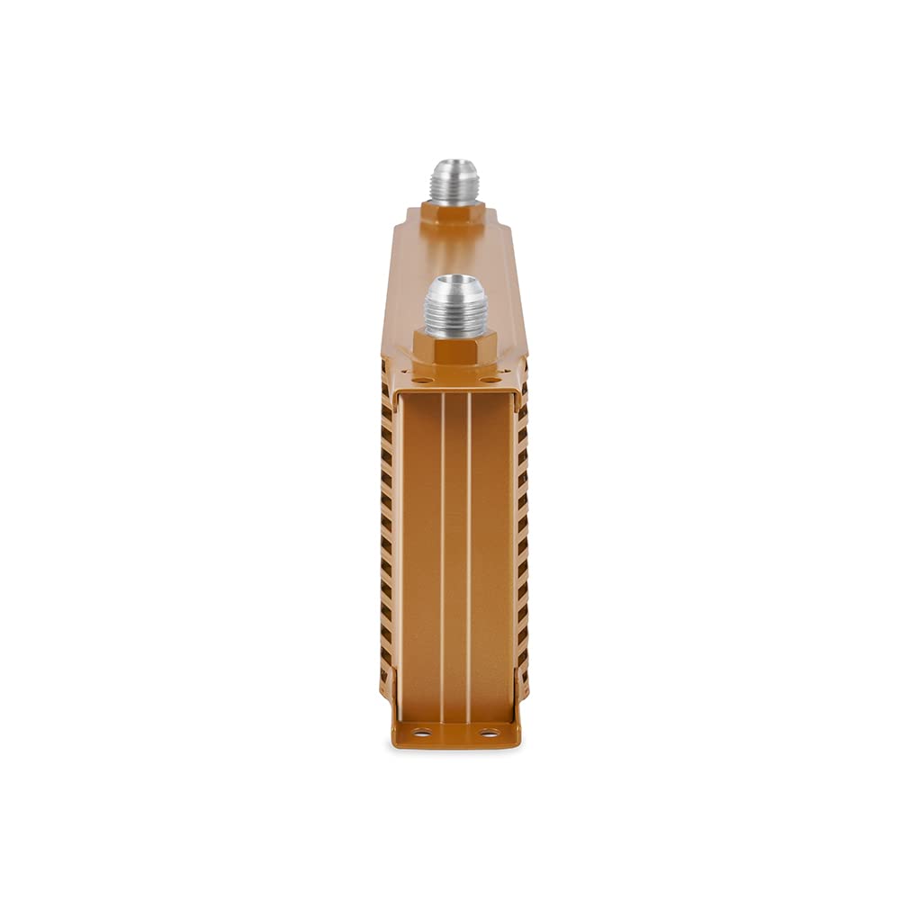 Mishimoto 16-Row Universal Oil Cooler, Gold
